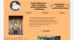 Desktop Screenshot of katzen-pension.com